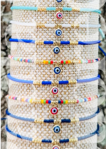 Evil Eye DAINTY Miyuki Bead
