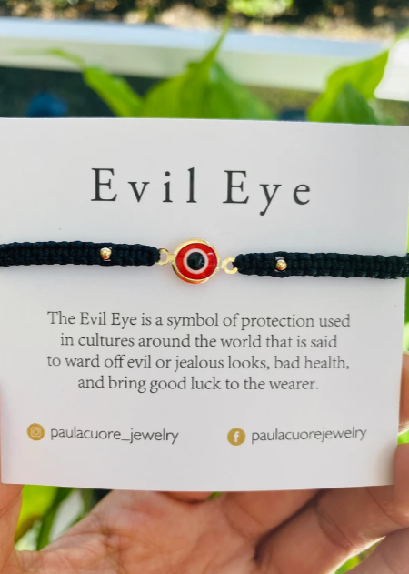 Evil Eye Macrame Bracelet