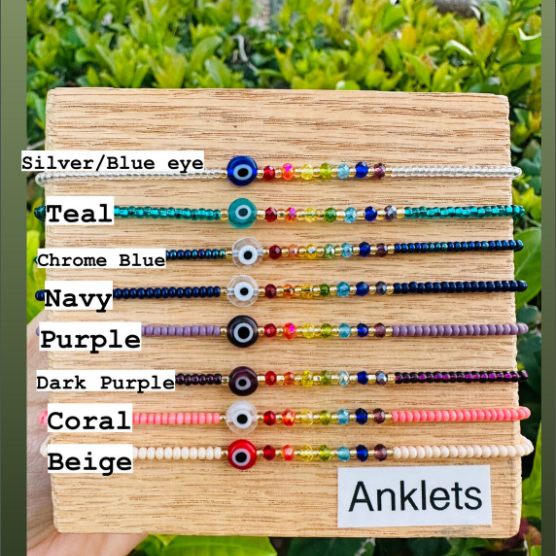 7 Chakra Anklet, Chakra Anklet, Balance Anklet