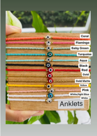 Evil Eye Anklets